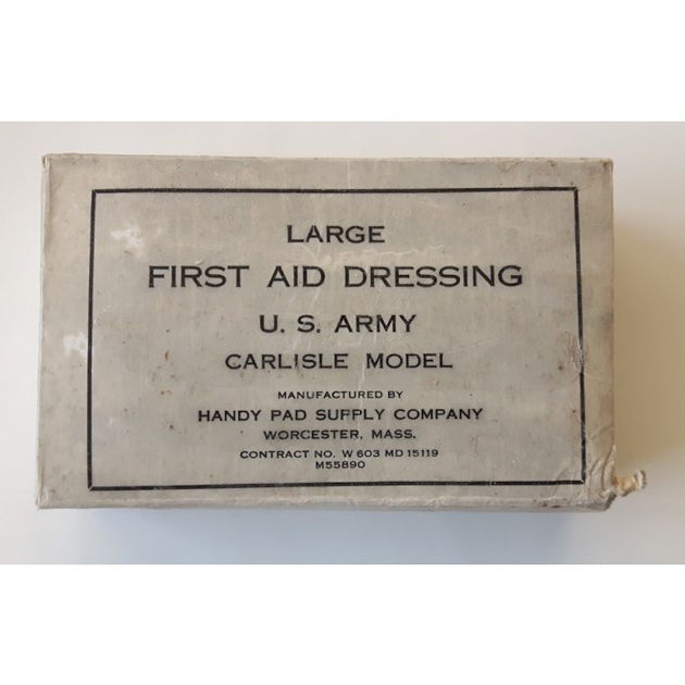 LARGE FIRST AID DRESSING U.S. ARMY CARLISLE MODEL Militarytour