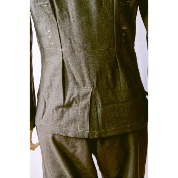 M36 TUNIC WWII GERMAN FIELD GREEN WOOL TUNIC