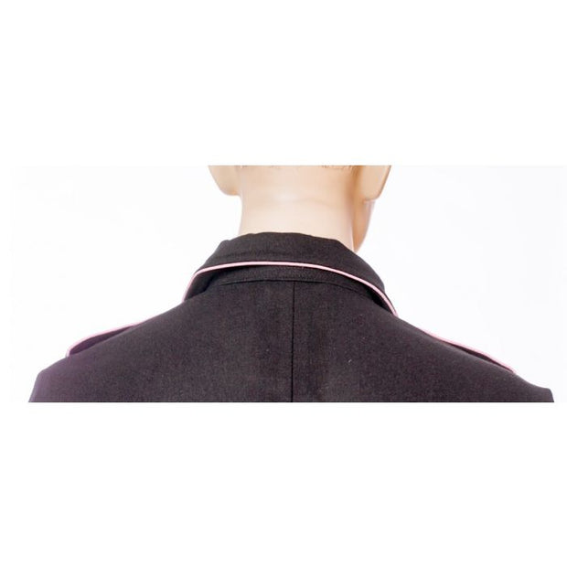 GERMAN SS PANZER SET: BLACK WRAPPER JACKET AND TROUSERS