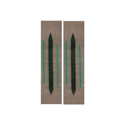 GERMAN EM MOUNTAIN TROOPS BEVO LITZEN COLLAR TABS