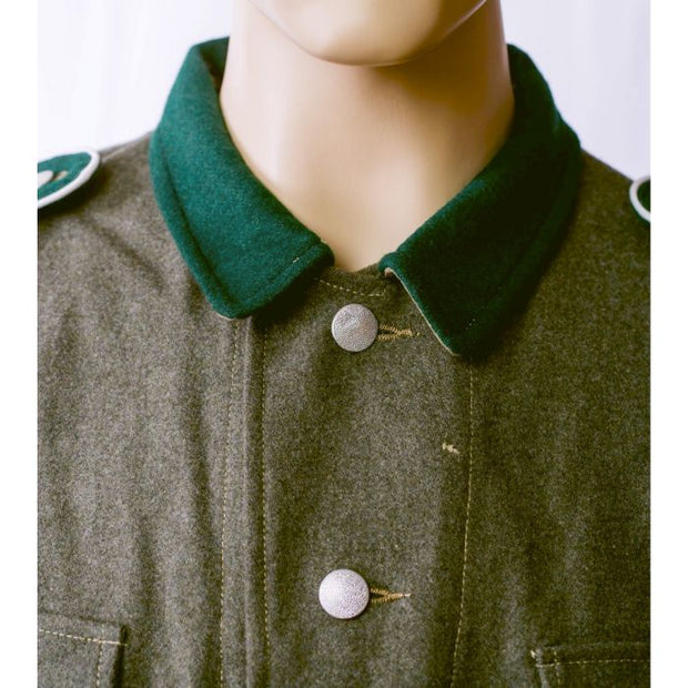 M36 TUNIC WWII GERMAN FIELD GREEN WOOL TUNIC