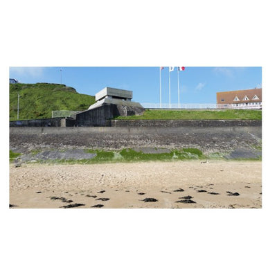 DOG GREEN WN 72 OMAHA BEACH SAND FROM NORMANDY FRANCE