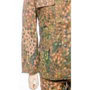 GERMAN SS M-44 DOT PATTERN CAMOUFLAGE DRILL TUNIC & PANTS SET