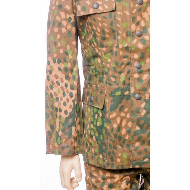 GERMAN SS M-44 DOT PATTERN CAMOUFLAGE DRILL TUNIC & PANTS SET