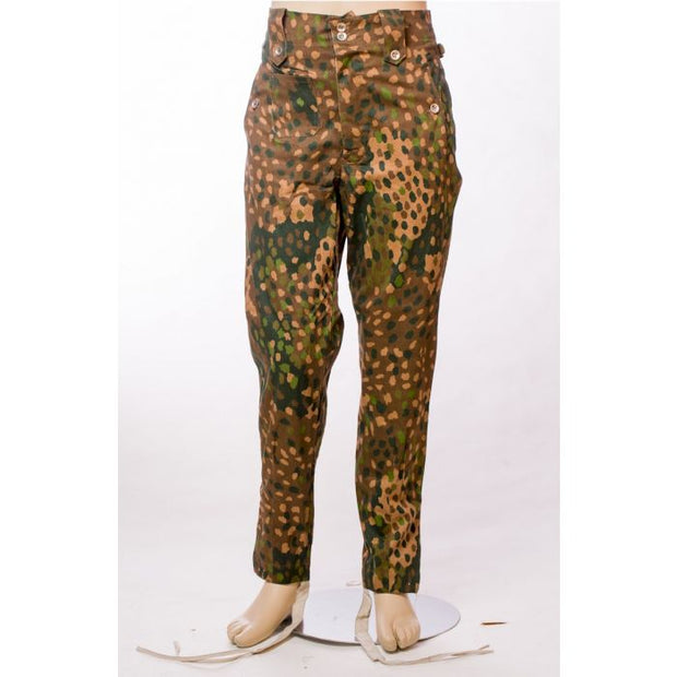 GERMAN SS M-44 DOT PATTERN CAMOUFLAGE DRILL TUNIC & PANTS SET