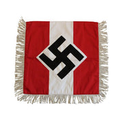 WW2 GERMAN HITLER YOUTH TRUMPET BANNER WITH SWASTIKA