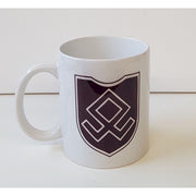 GERMAN MAROON BROWN 7th SS VOLUNTEER GEBIRGS DIVISION ORINZ EUGEN COFFEE CUP