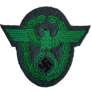 GERMAN WWII FELDGENDARMARIE POLICE SLEEVE EAGLE GREEN