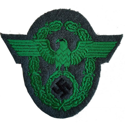 GERMAN WWII FELDGENDARMARIE POLICE SLEEVE EAGLE GREEN