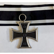 WW1 GERMAN IRON CROSS 2nd CLASS With Silver & Black Ribbon