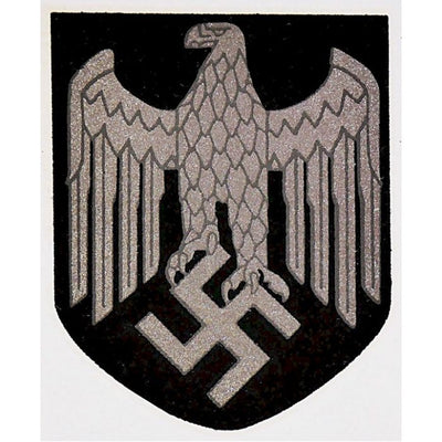 GERMAN WW2 HEER HELMET DECAL VARIANT " GRAY OUTLINES"