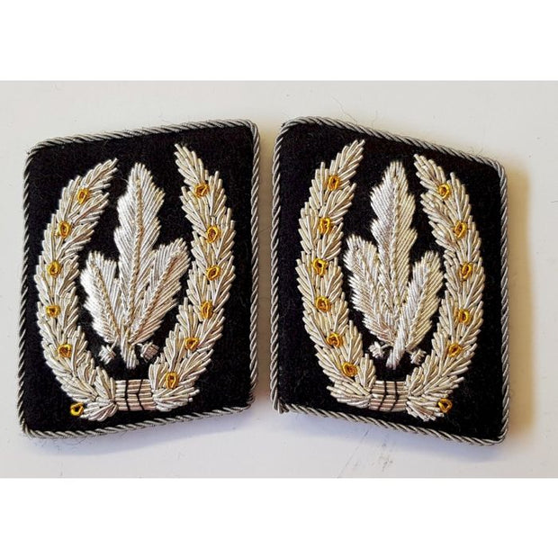 GERMAN SS REICHSFUHRER HIMMLERS RFSS COLLAR TABS