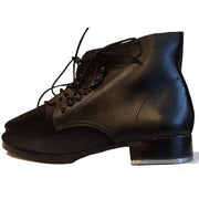 GERMAN WW2 WH M43 LOW BLACK LEATHER COMBAT BOOTS