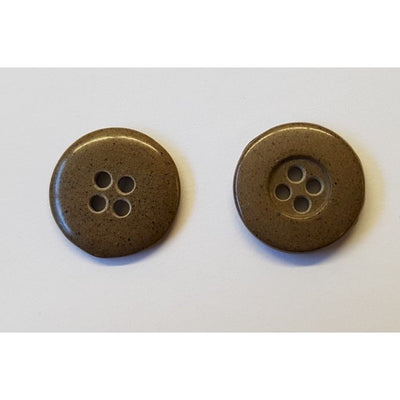 ORIGINAL WW2 GERMAN TAN 21MM UREA BUTTON