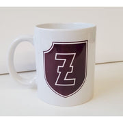 GERMAN MAROON BROWN 4th SS PANZER GRENADIER DIVISION "POLIZEI" COFFEE CUP