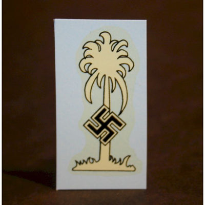 AFRIKAKORPS GERMAN WW2 HELMET DECAL