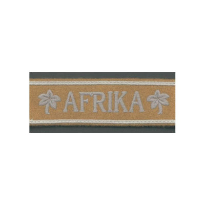 GERMAN AFRIKA CUFF TITLE