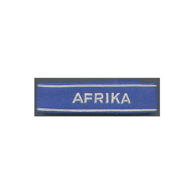 GERMAN AFRIKA ENLISTED MAN CUFF TITLE