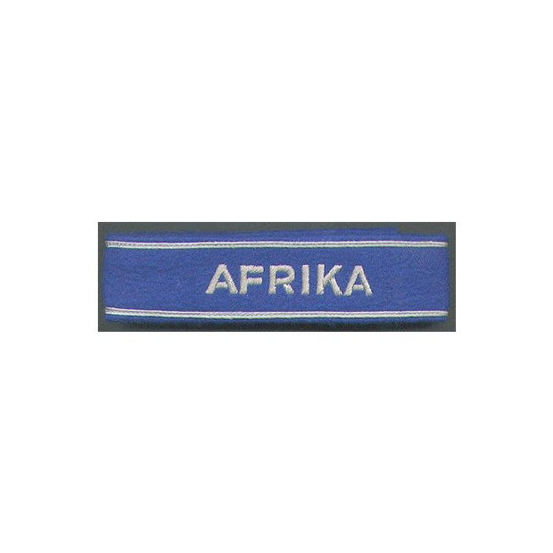 GERMAN AFRIKA ENLISTED MAN CUFF TITLE