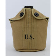 AMERICAN WW2 KHAKI M1910 CANTEEN COVER STANDARD ISSUE