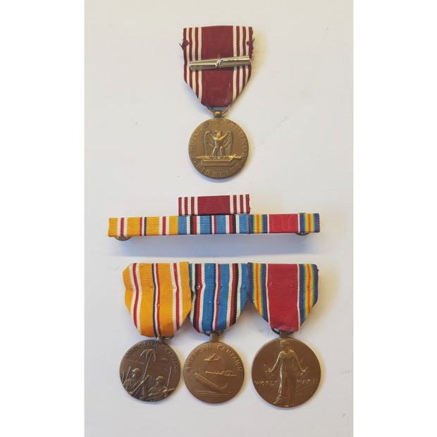 AMERICAN WWII GROUP AWARDS "ABBO KENT "