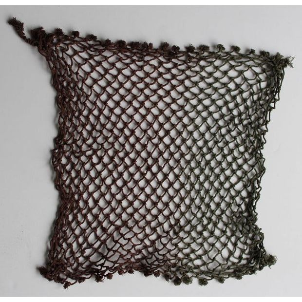 CANADIAN WWII 2 TONE CAMO BROWN AND GREEN MKII HELMET NET SMALL