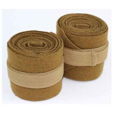 BRITISH ARMY KHAKI PUTTIES