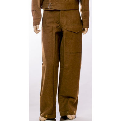 BRITISH WW2 1937 BATTLE DRESS WOOL TROUSERS