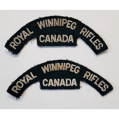 CANADIAN SHOULDER FLASH ROYAL WINNIPEG RIFLES KOREAN WAR