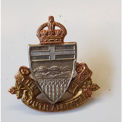 CANADIAN SOUTH ALBERTA REGIMENT CAP BADGE