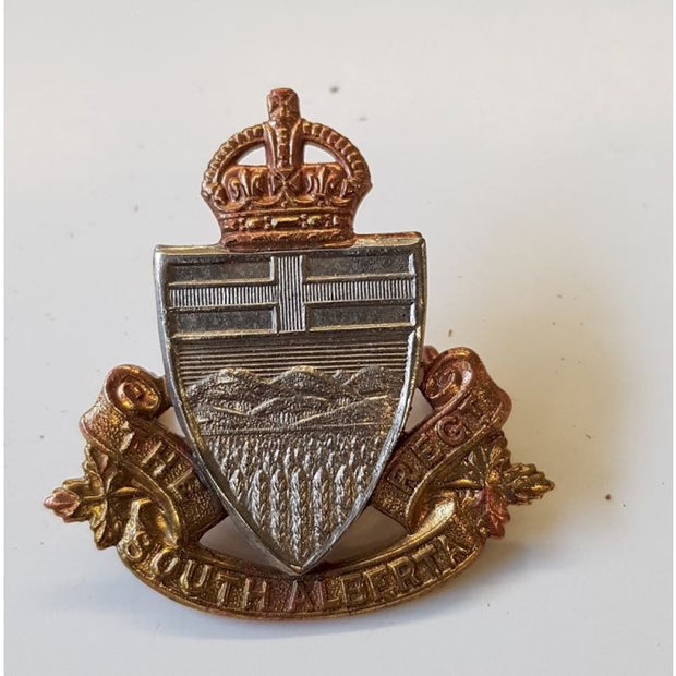CANADIAN SOUTH ALBERTA REGIMENT CAP BADGE