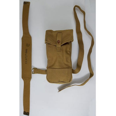 CANADIAN WW2 BREN GUNNERS FRONT MAG POUCH AND YOKE