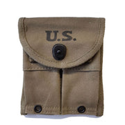 US WWII M1 CARBINE MAGAZINE POUCH DATED 1944