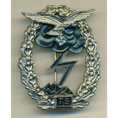 GERMAN GROUND COMBAT BADGE OF THE AIR FORCE 75 ACTIONS