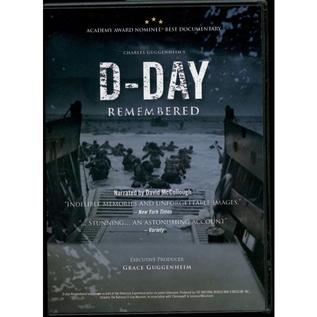 D-DAY REMEMBERED DVD NEWLY DIGITALLY REMASTERED