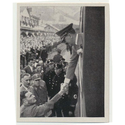 DER DANK DES FUHRERS IST DER SCHONSTE LOHN FUR DIE AUS DEM KERKER BEFREITEN KAMPFER ( WAHLREISE 1938) - CIGARETTE CARD