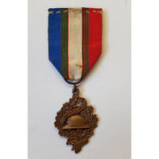 FRANCE WWI VETERANS ASSOCIATION UNC BADGE MILITARY MEDAL 1914 1918 DECORATION FRENCH GREAT WAR CHOBILLON