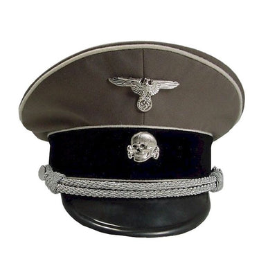 GERMAN WAFFEN SS OFFICER'S VISOR CAP INFANTRY