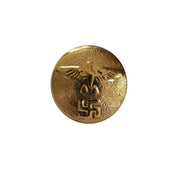 THIRD REICH NSDAP GOLD TUNIC BUTTONS ADOLF HITLER