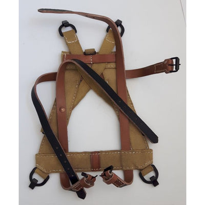 GERMAN A FRAME WITH WEBBING STRAPS - LIGHT BROWN