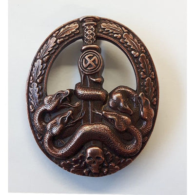 GERMAN ANTI-PARTISAN WAR BADGE Bronze