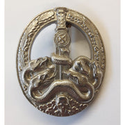 GERMAN ANTI-PARTISAN WAR BADGE Silver