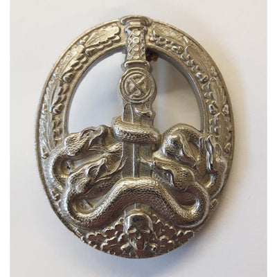 GERMAN ANTI-PARTISAN WAR BADGE Silver