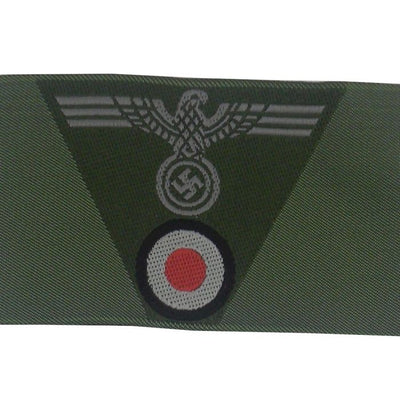 GERMAN ARMY ENLISTED MAN M43 CAP TRAPEZOID BEVO