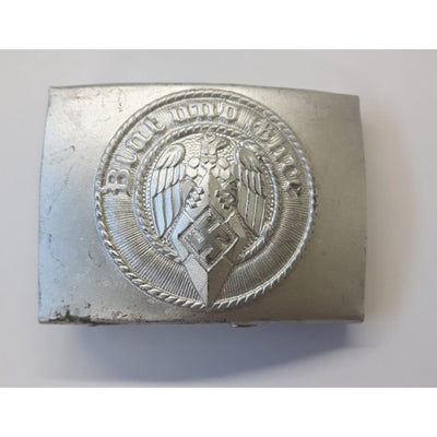 GERMAN BELT BUCKLE HJ HITLER YOUTH MEMBER - GREY