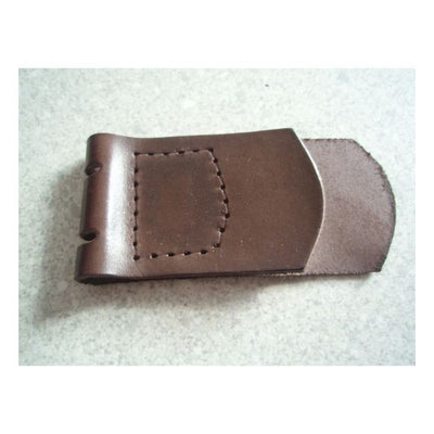 GERMAN BELT BUCKLE LEATHER TAB