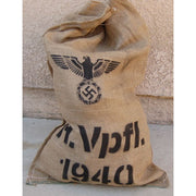 GERMAN WW2 BULK FOOD SACK WITH MAKER MARKS