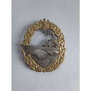 GERMAN DESTROYERS WAR BADGE Gold & Silver