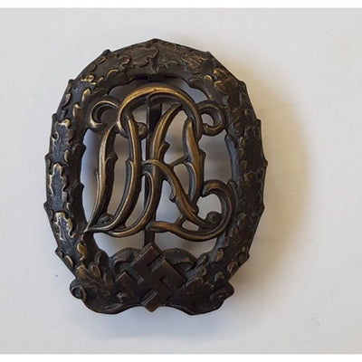 GERMAN DRL SPORTS BADGE WERNSTEIN JENA BRONZE