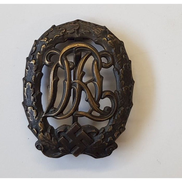 GERMAN DRL SPORTS BADGE WERNSTEIN JENA BRONZE